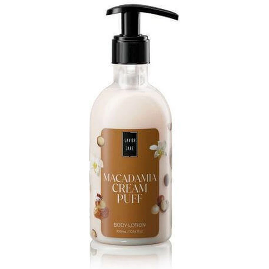 Lavish Care Macadamia Cream Puff Увлажняющий крем для тела с ароматом ванили 300 мл: цены и характеристики