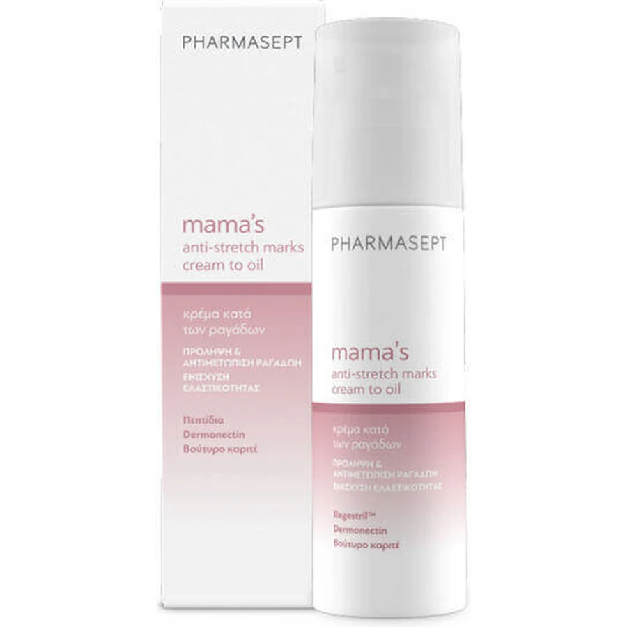Крем від розтяжок під час вагітності Pharmasept Mama's Крем від розтяжок під час вагітності 150мл: ціни та характеристики
