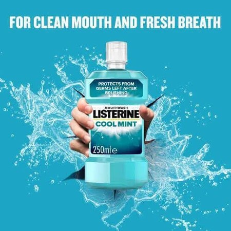Ополіскувач для порожнини рота Listerine Прохолодна м'ята: ціни та характеристики