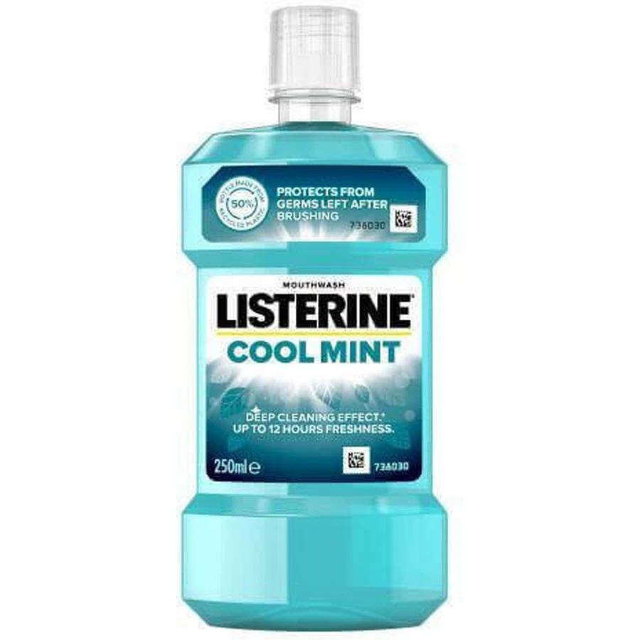 Ополіскувач для порожнини рота Listerine Прохолодна м'ята: ціни та характеристики