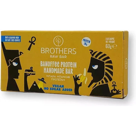 Brothers Healthy Food Сыроедение 47% белка и вкус Баноффи 60гр: цены и характеристики
