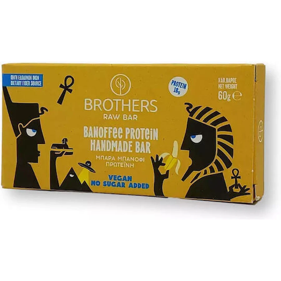 Brothers Healthy Food Сыроедение 47% белка и вкус Баноффи 60гр: цены и характеристики