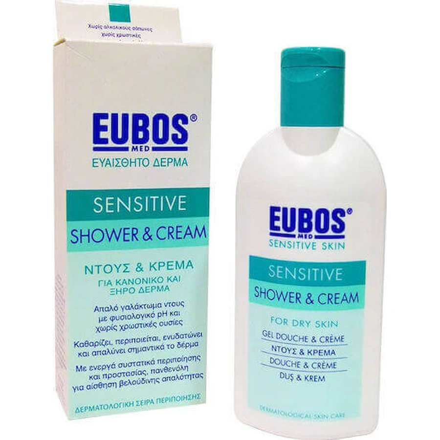 Лосьйон для тіла Eubos Sensitive Shower & Cream 200 мл: ціни та характеристики