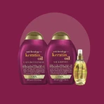 Шампунь от выпадения волос OGX Strength & Length + Keratin Oil для ломких волос 385 мл: цены и характеристики