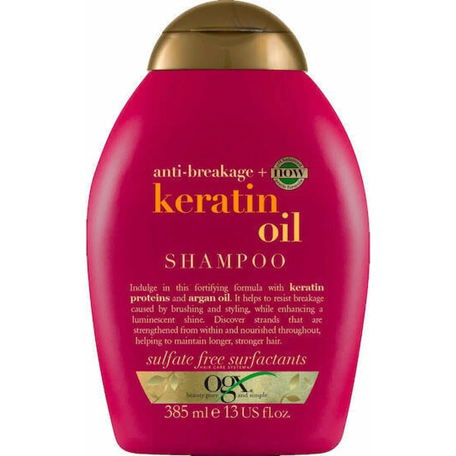 Шампунь от выпадения волос OGX Strength & Length + Keratin Oil для ломких волос 385 мл: цены и характеристики