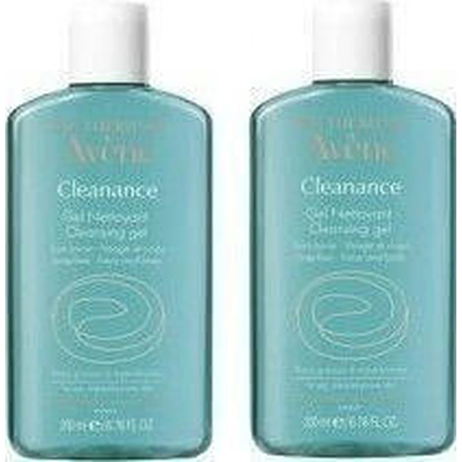 Гель для лица Eau Thermale Avène Cleanance для кожи, склонной к акне 2х200 мл: цены и характеристики