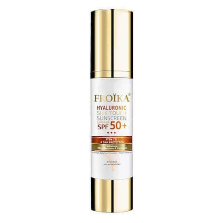 Froika Hyaluronic Гиалуроновый крем для лица с защитой от солнца Silk Touch SPF50 50 мл: цены и характеристики