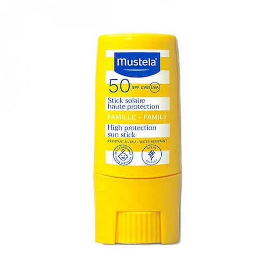 Mustela Високозахисний сонцезахисний крем для обличчя та тіла SPF50 9 мл: ціни та характеристики