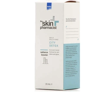 InterMed The Skin Pharmacist City Детокс-сироватка Зволожуюча та антивікова сироватка для обличчя Бустер для детоксикації та сяйва 15 мл
