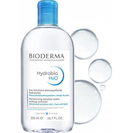 Bioderma Hydrabio H2O Мицеллярная вода для снятия макияжа Мицеллярная вода для лица и глаз 500 мл: цены и характеристики