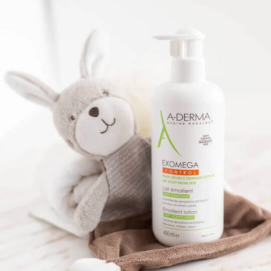 A-Derma Exomega Exomega Control Emollient Lotion Увлажняющий регенерирующий кондиционер для атопичной кожи 400 мл: цены и характеристики