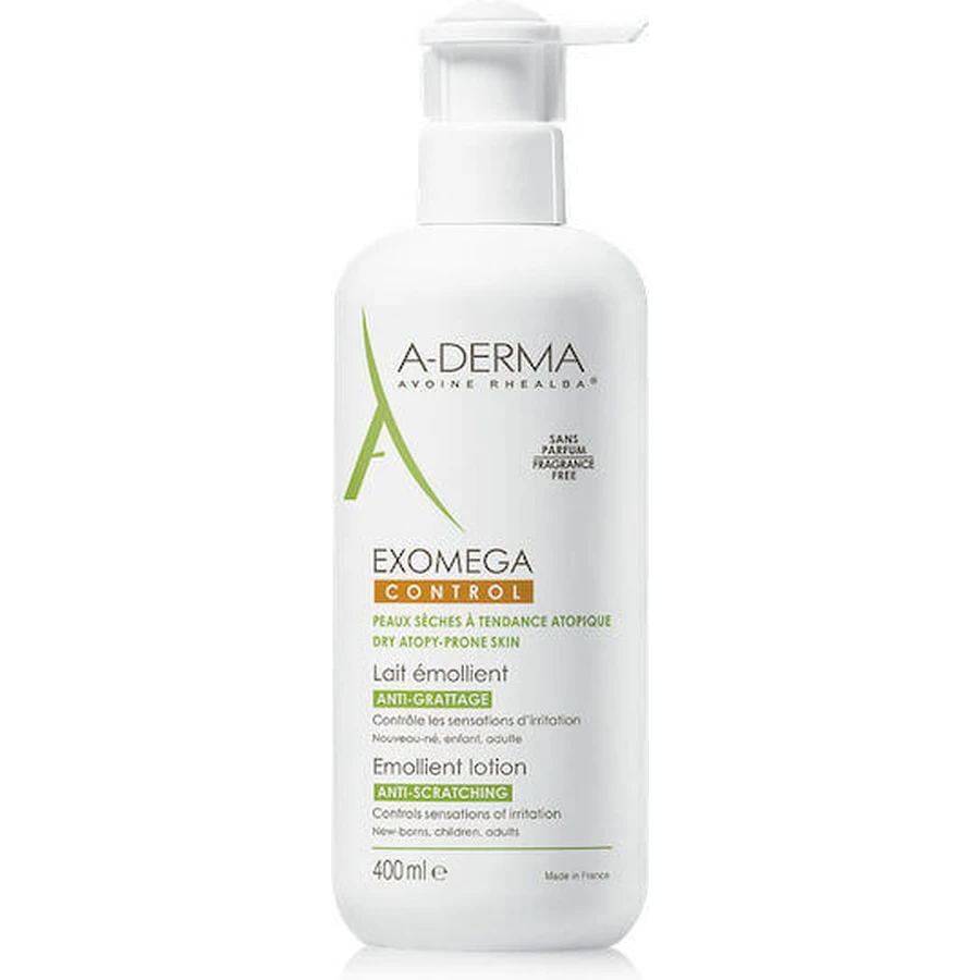 A-Derma Exomega Exomega Control Emollient Lotion Увлажняющий регенерирующий кондиционер для атопичной кожи 400 мл: цены и характеристики