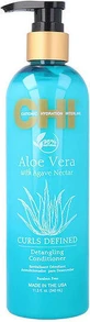 CHI Aloe Vera Curls Defined Увлажняющий кондиционер для вьющихся волос 340 мл