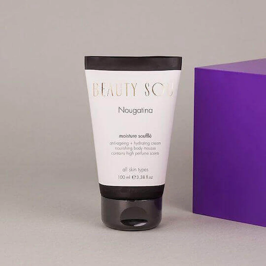 Крем для тіла Beauty Sou Nougatina Зволожуючий крем для тіла з ароматом ванілі для всіх типів шкіри 100мл: ціни та характеристики