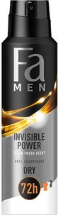 Дезодорант-спрей Fa Men Invisible Power Deodorant 72h Дезодорант-спрей 150мл