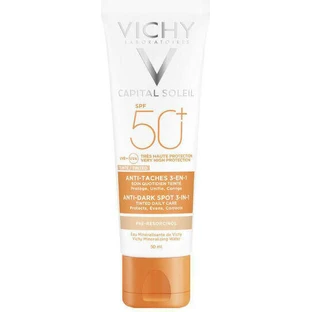 Vichy Capital Soleil Capital Soleil 3-в-1 Водостойкий крем для лица против пигментных пятен 3-в-1 с SPF50 с пигментом 50 мл