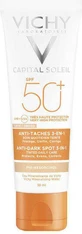 Vichy Capital Soleil Capital Soleil 3-в-1 Водостійкий крем для обличчя проти пітниці 3-в-1 з SPF50 з пігментом 50 мл