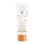 Vichy Capital Soleil Capital Soleil 3-в-1 Водостойкий крем для лица против пигментных пятен 3-в-1 с SPF50 с пигментом 50 мл: цены и характеристики