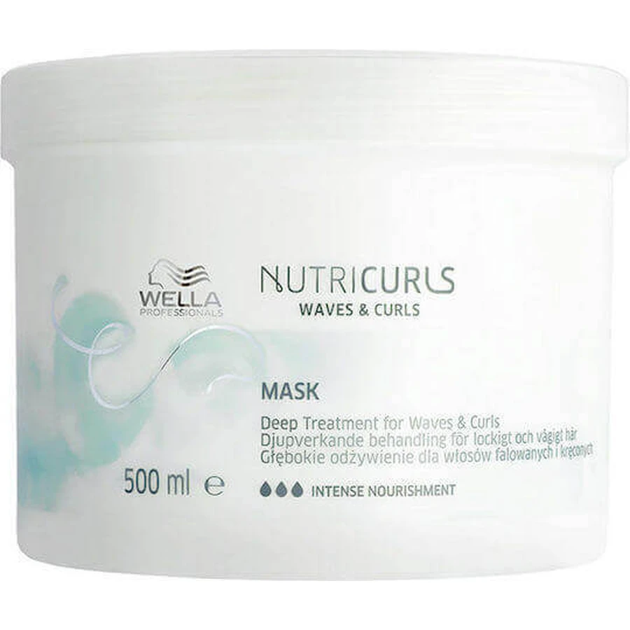 Відновлювальна маска для волосся Wella Nutricurls 500 мл: ціни та характеристики