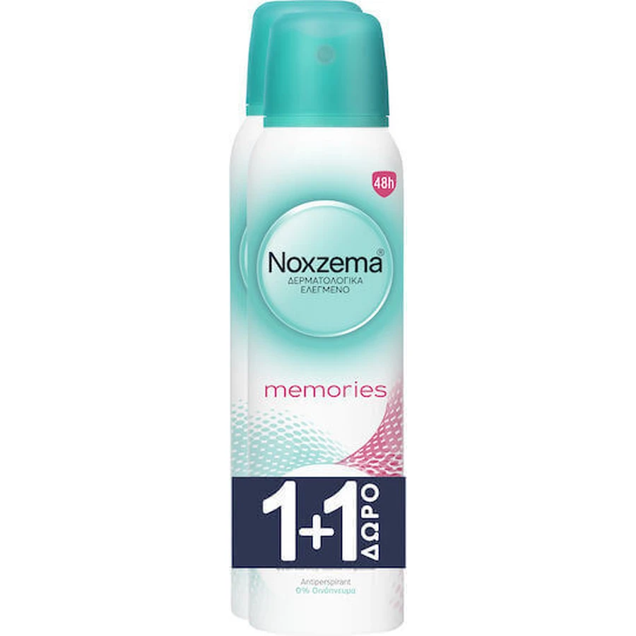 Дезодорант-спрей Noxzema Memories 48h Дезодорант-спрей 2х150мл: ціни та характеристики