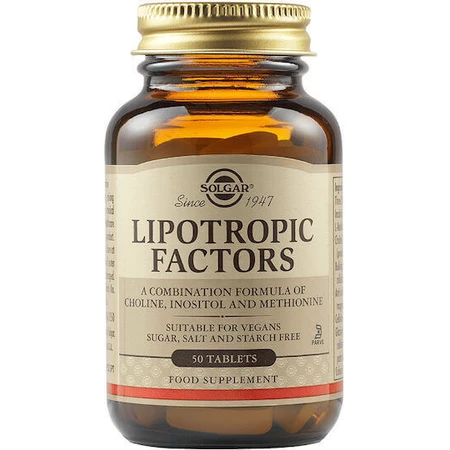 Solgar Lipotropic Factors with Flavour Unflavoured 50 tabs: цены и характеристики