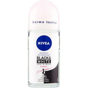 Nivea Invisible For Black & White Оригінальний дезодорант 48h Roll-On 50ml