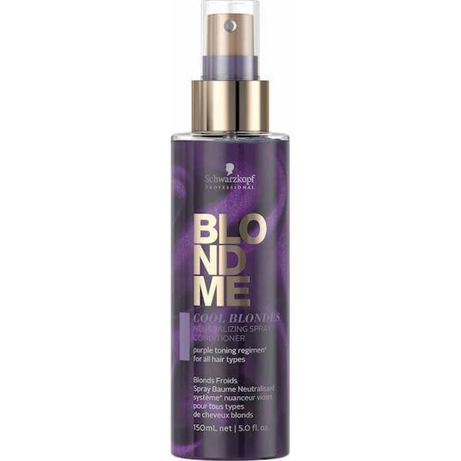 Schwarzkopf BlondMe Cool Blondes Кондиціонер для збереження кольору фарбованого волосся 150 мл: ціни та характеристики