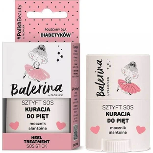 Крем-стік FlosLek Ballerina Heel Rescue Stick від тріщин на п'ятах з сечовиною 20 гр