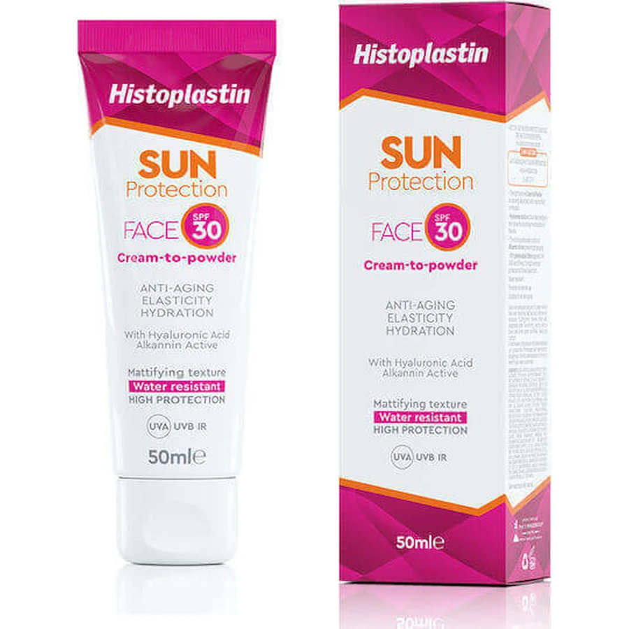 Heremco Histoplastin Захист від сонця Сонцезахисний крем для обличчя SPF30 50мл: ціни та характеристики