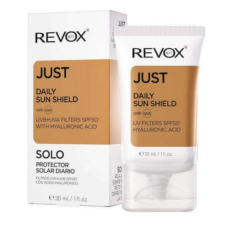 Revox Just Daily Sun Shield Сонцезахисний крем для обличчя SPF50 30 мл: ціни та характеристики