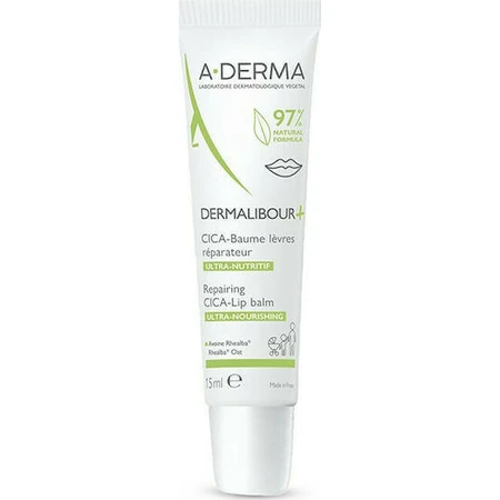 A-Derma Восстанавливающий бальзам для губ CICA-Lip Ultra-Nourishing Dermalibour+ 15 мл: цены и характеристики