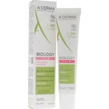 A-Derma Biology Заспокійливий зволожуючий крем для обличчя 24 години проти почервоніння з алое вера 40 мл