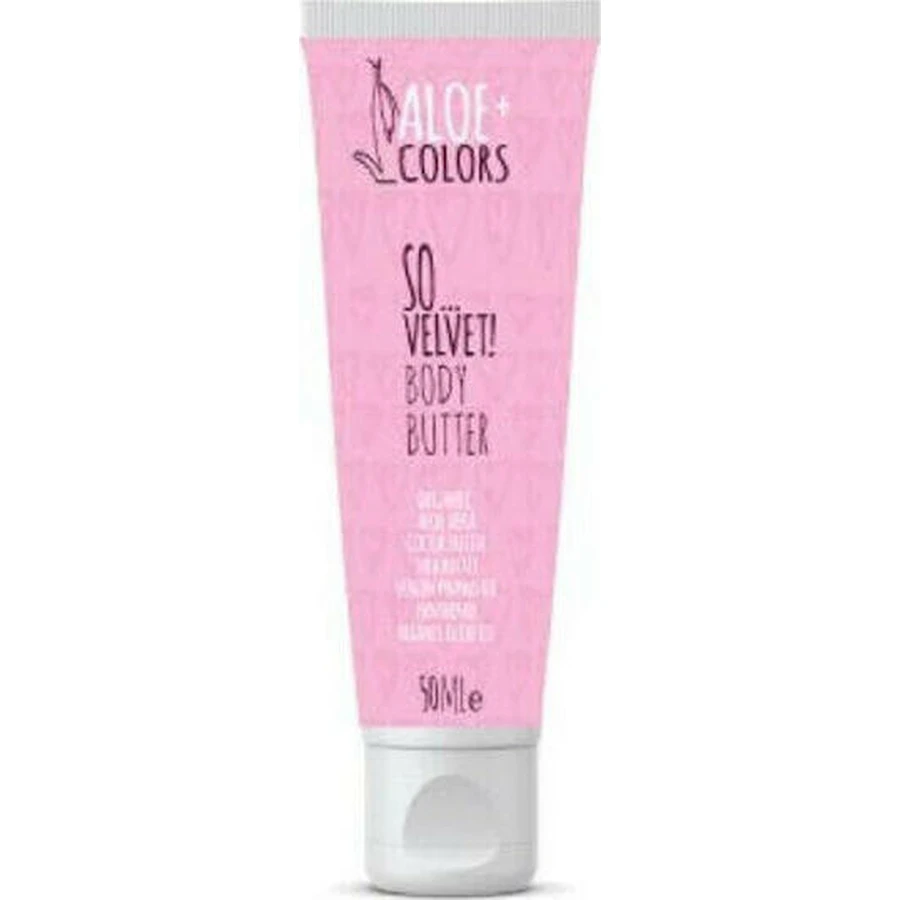 Зволожуючий крем для тіла Aloe Colors So Velvet з алое вера та ароматичною пудрою для сухої/дуже сухої та чутливої шкіри 50 мл: ціни та характеристики