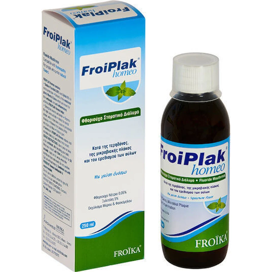Ополіскувач для порожнини рота Froika Froiplak Homeo М'ята: ціни та характеристики