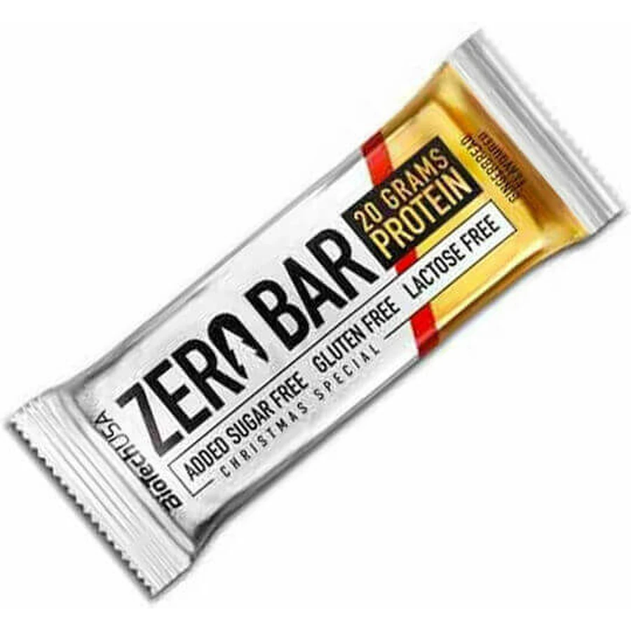 Biotech USA Zero Bar з нативним сироватковим ізолятом 40% протеїну та шоколадно-карамельним батончиком зі смаком карамелі 50гр: ціни та характеристики