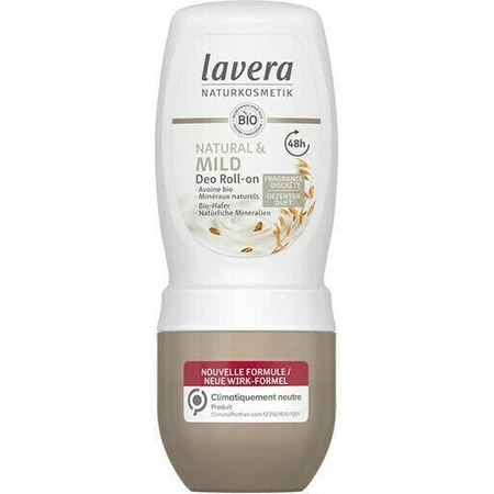 Дезодорант Lavera Natural & Mild Climate Neutral Дезодорант Natural 48h Roll-On Deodorant Aluminium Free 50ml: ціни та характеристики