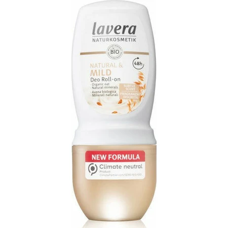 Дезодорант Lavera Natural & Mild Climate Neutral Дезодорант Natural 48h Roll-On Deodorant Aluminium Free 50ml: ціни та характеристики