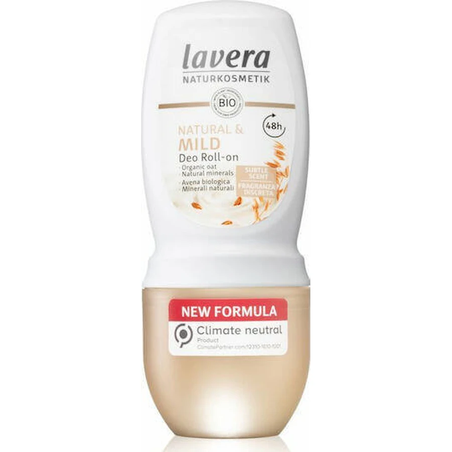 Дезодорант Lavera Natural & Mild Climate Neutral Дезодорант Natural 48h Roll-On Deodorant Aluminium Free 50ml: ціни та характеристики