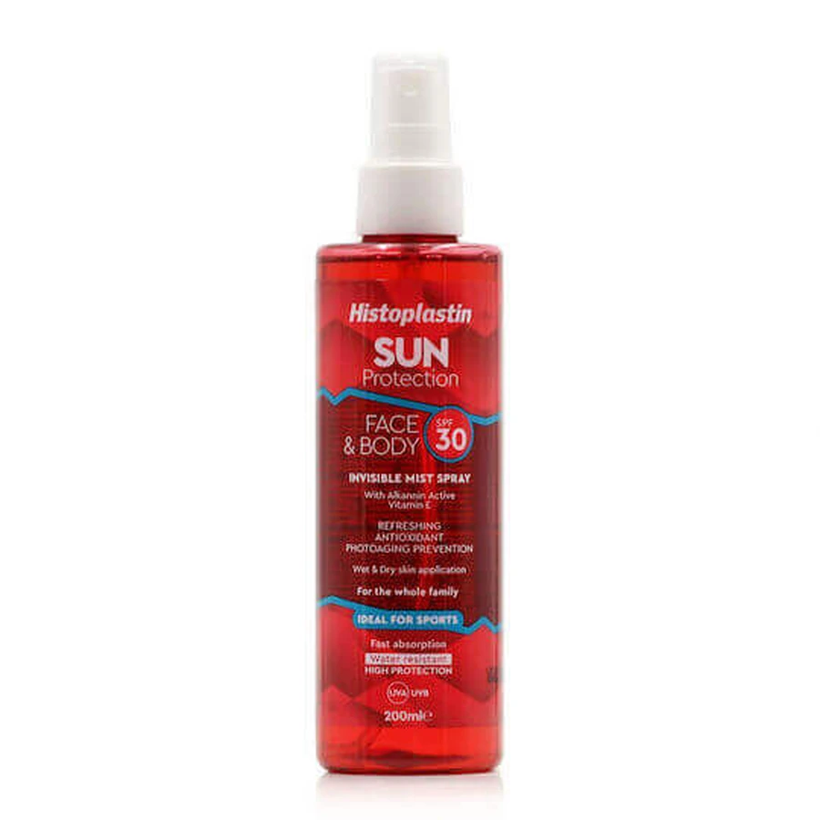 Heremco Histoplastin Histoplastin Sun Protection Face and Body Sun Protection Mist SPF30 200ml: цены и характеристики