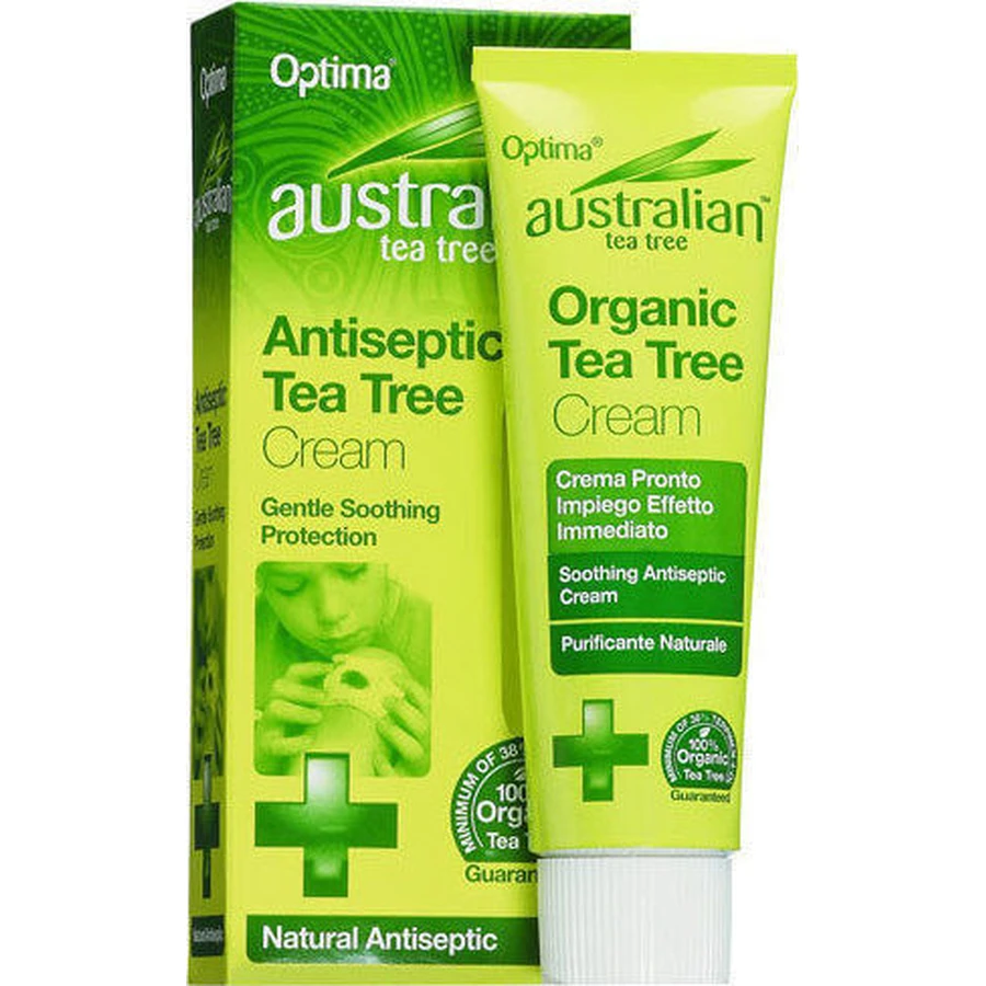 Крем-антисептик від алергії на чайне дерево Optima Naturals 50 мл: ціни та характеристики