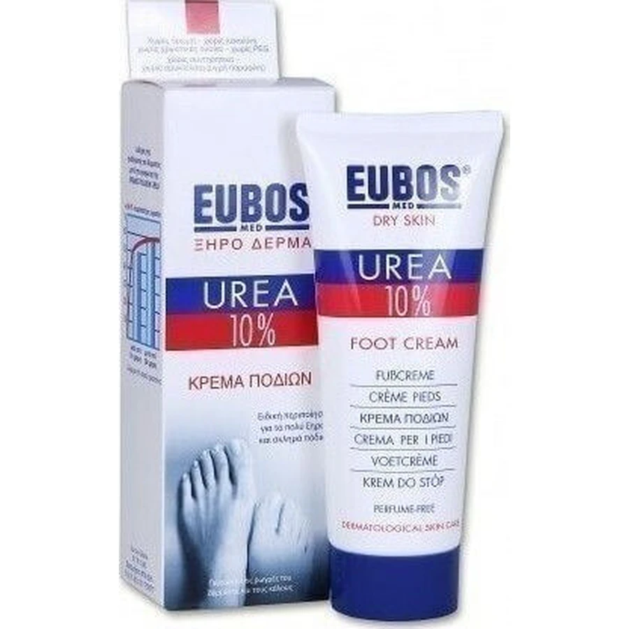 Зволожуючий та відновлюючий крем для ніг Eubos Urea 10% 100мл: ціни та характеристики