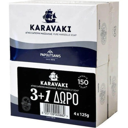 Papoutsanis Soap White Boat Body Bar Soap 500gr: цены и характеристики