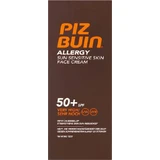 Piz Buin Sensitive Cream Водостойкий солнцезащитный крем для лица SPF50 50 мл