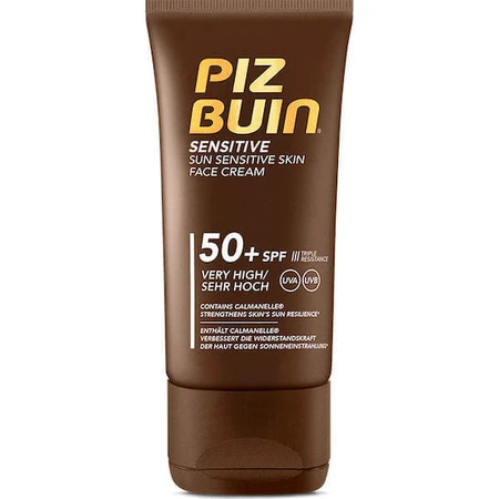 Piz Buin Sensitive Cream Водостойкий солнцезащитный крем для лица SPF50 50 мл: цены и характеристики