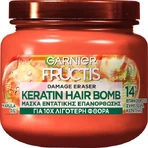 Garnier Fructis Фруктовий ластик для усунення пошкоджень кератинової бомби для волосся відновлююча маска для волосся 320 мл: ціни та характеристики