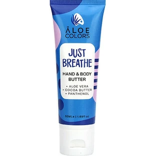 Aloe Colors Just Breathe Зволожуючий крем для тіла з алое вера для сухої/дуже сухої шкіри 50мл