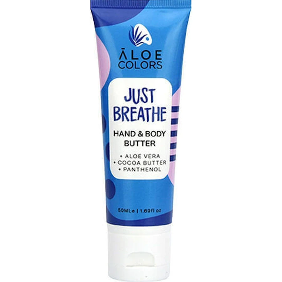 Aloe Colors Just Breathe Зволожуючий крем для тіла з алое вера для сухої/дуже сухої шкіри 50мл: ціни та характеристики