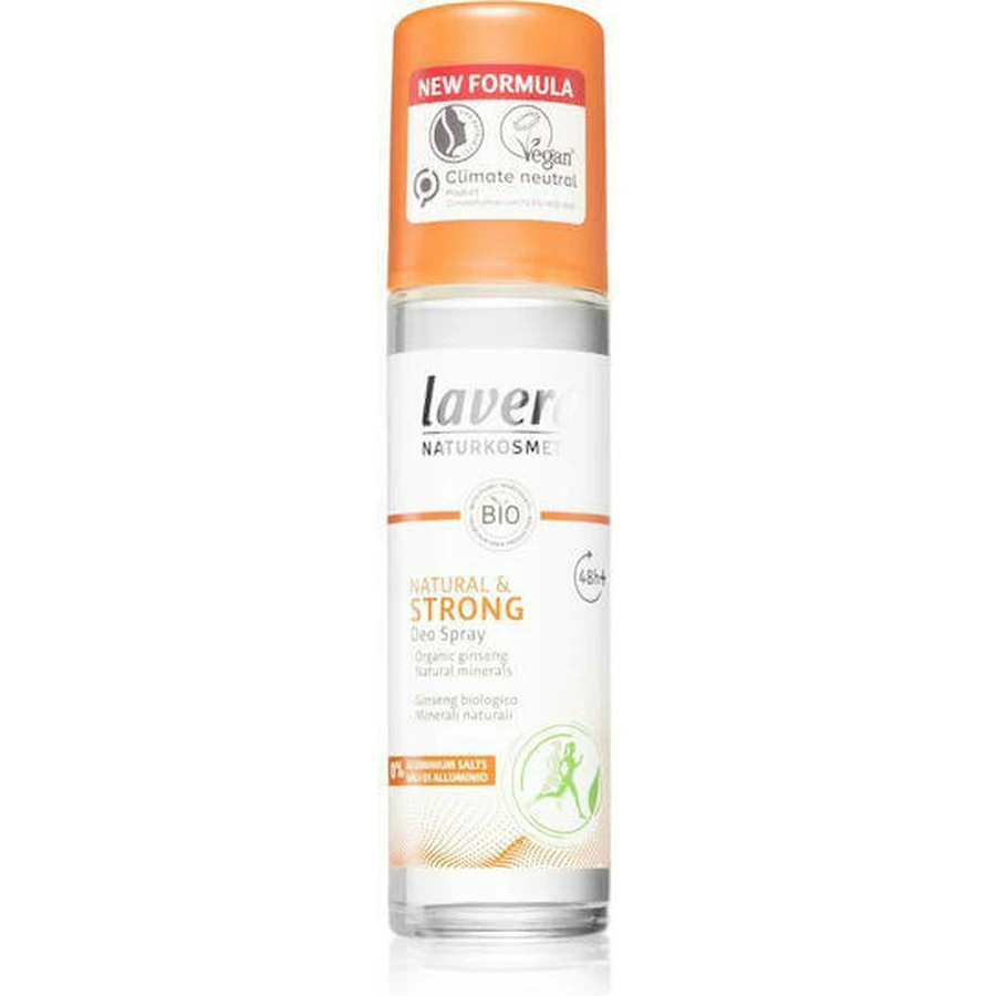 Дезодорант Lavera Natural & Strong Дезодорант Natural 48h Дезодорант-спрей без алюмінію 75мл: ціни та характеристики