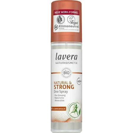 Дезодорант Lavera Natural & Strong Дезодорант Natural 48h Дезодорант-спрей без алюмінію 75мл: ціни та характеристики