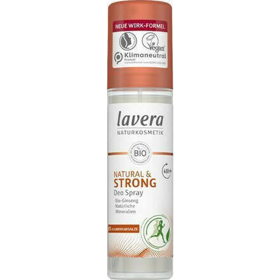Дезодорант Lavera Natural & Strong Дезодорант Natural 48h Дезодорант-спрей без алюмінію 75мл: ціни та характеристики